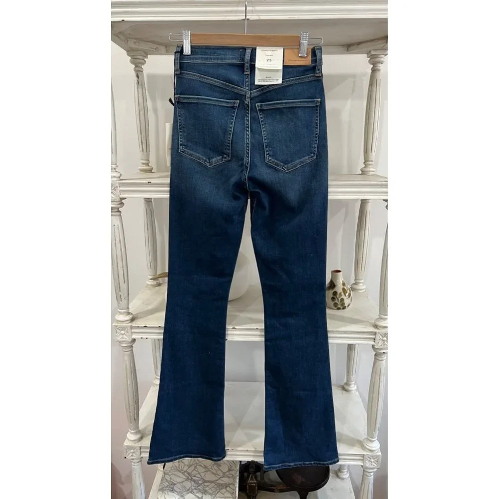 Citizens of Humanity Lilah High Rise Bootcut Blue Jeans Denim In Morella Size 25 - Picture 6 of 7